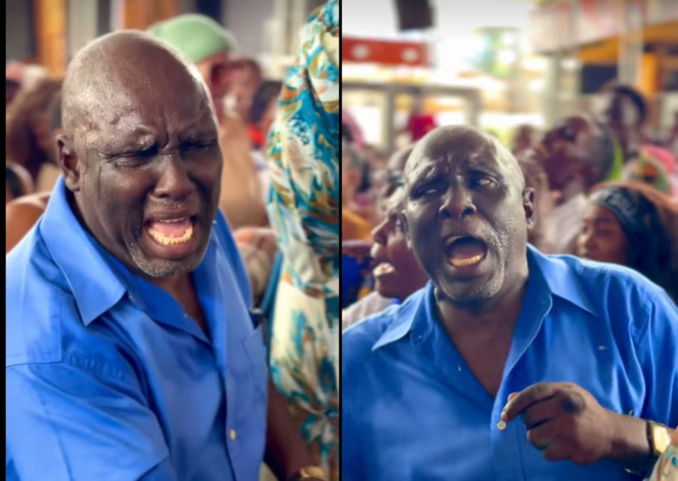 Tanzania actor Mzee Said Kibore. PHOTO/@kidampa/TikTok