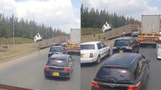 Multiple-vehicle accident causes massive traffic on Nakuru-Eldoret Highway