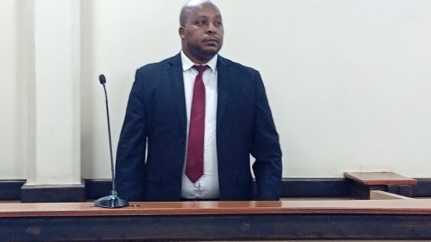 Suspended Kangema magistrate Martin Kinyua Mutegi denies receiving Ksh150,000 bribe