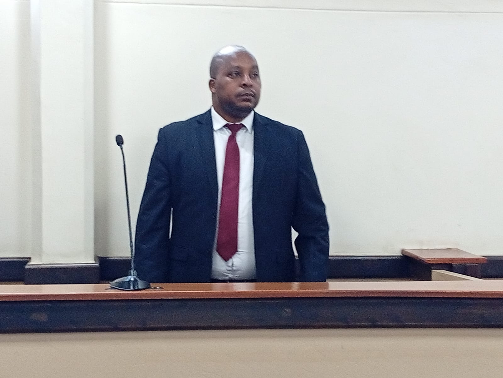 Suspended Kangema magistrate Martin Kinyua Mutegi denies receiving Ksh150,000 bribe