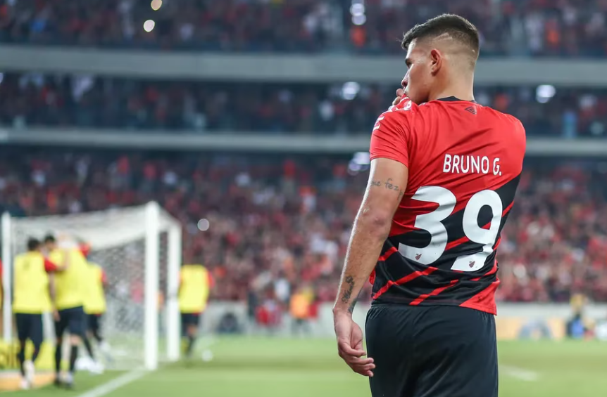 Shirt No.39 has a significant meaning to Bruno Guimaraes. PHOTO/https://www.arsenal.com