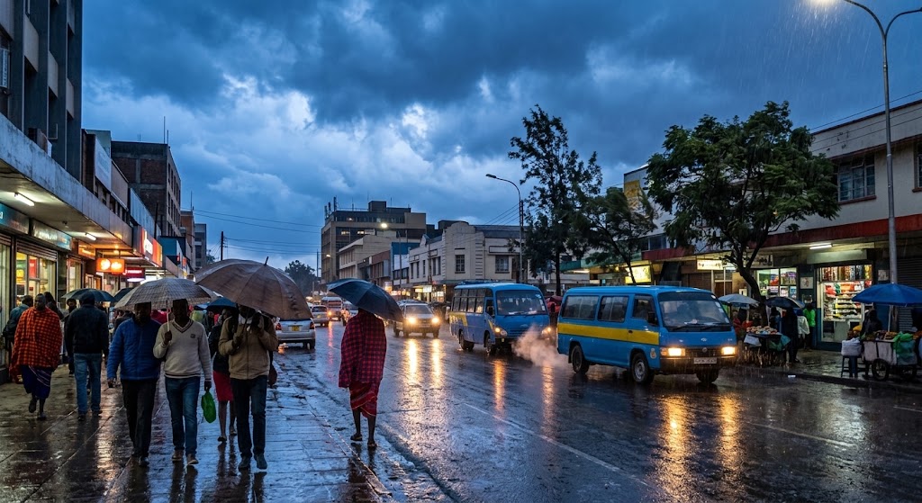 Sunday weather: Evening showers, strong winds expected as chilly conditions persist across Kenya