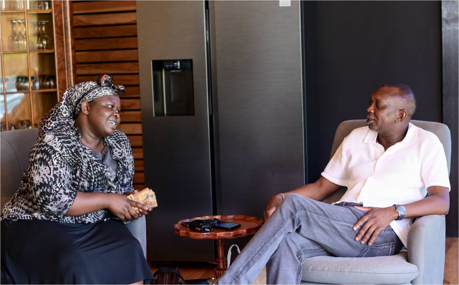 Oscar Sudi steps in to support comedian Jemutai after emotional appeal
