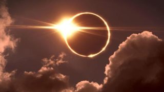 A rare sunset total solar eclipse will occur for millions of people on Wednesday