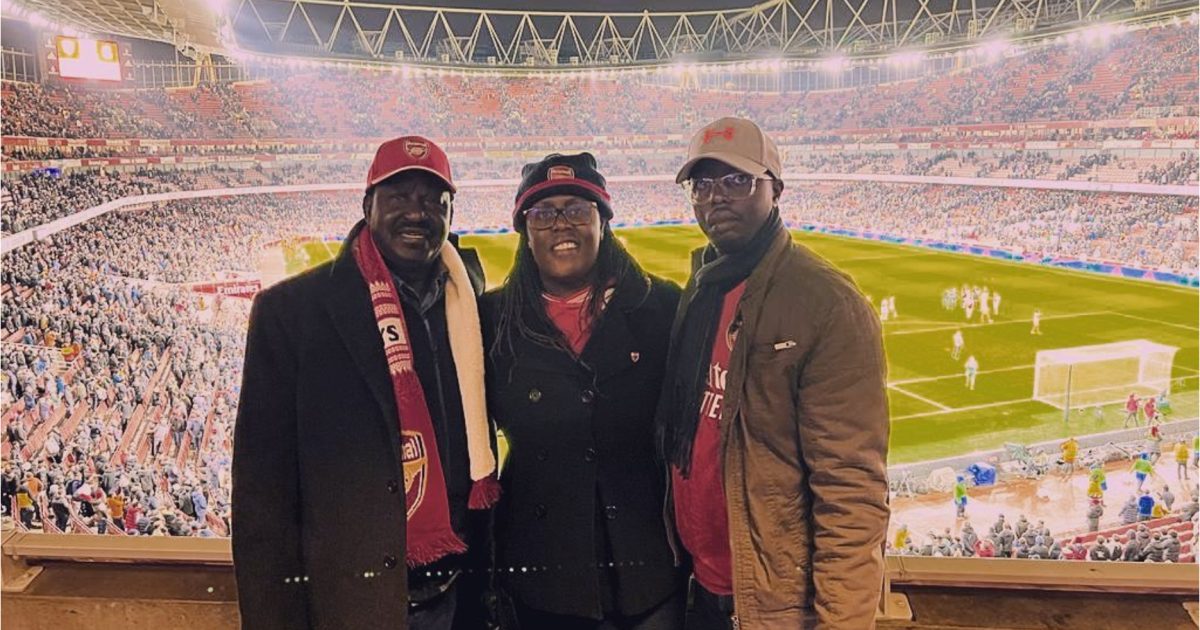 Winnie Odinga reveals how Raila Junior made her an Arsenal fan