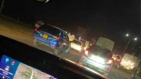 Motorists stuck in Thika Road traffic hours after morning snarl-up