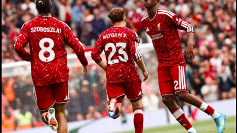 Liverpool fight back to salvage a draw against Nottingham Forest in Anfield thriller