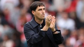 Iraola angry as official’s board delays Liverpool subs before goal