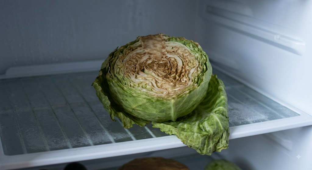 How to keep cut cabbage fresh in the fridge