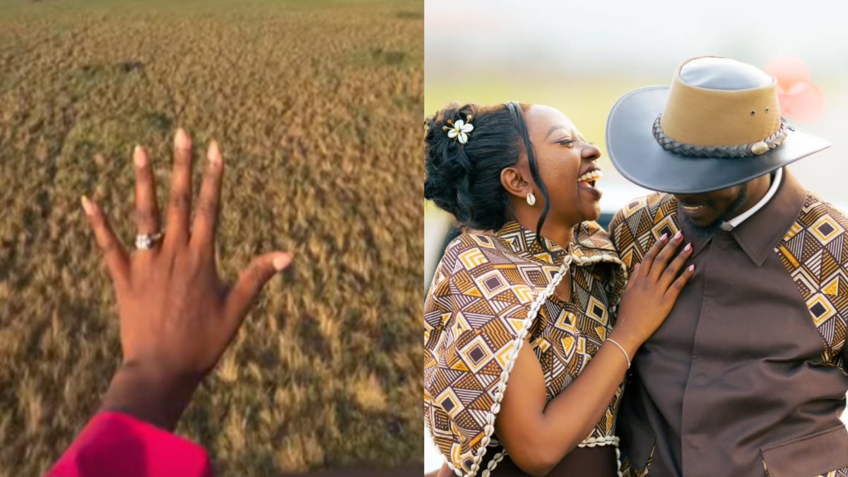 Isaya Yunge shares moments from his romantic proposal to Charlene Ruto