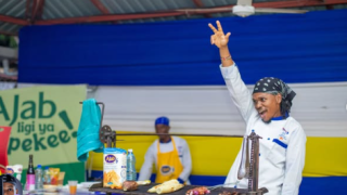 Mombasa chef Yusuf Garani completes 130-hour barbecue marathon in historic Guinness record bid
