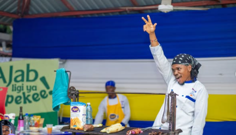 Mombasa chef Yusuf Garani completes 130-hour barbecue marathon in historic Guinness record bid
