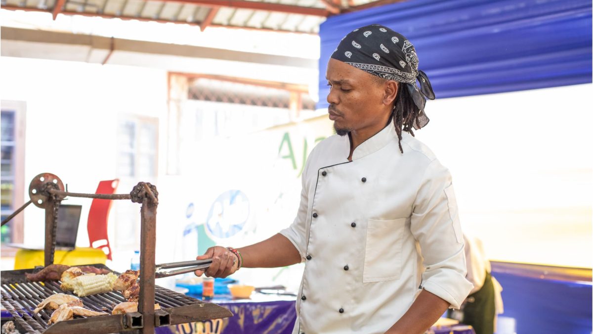 Mombasa chef Yusuf Garani kicks off 130-hour Guinness World Record barbecue attempt