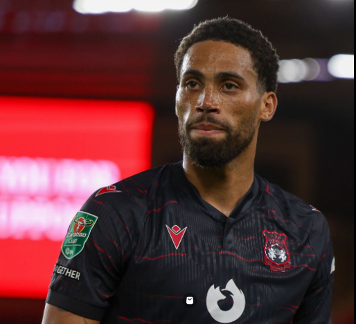 Kenya's Zak Vyner clocks 90 as Wrexham suffer narrow Carabao Cup defeat to Middlesbrough