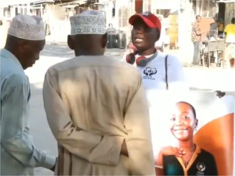 Child rights defender Zena Athman. PHOTO/screengrab by K24 Digital