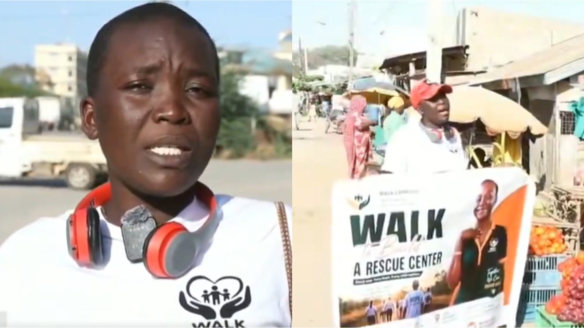 Zena Athman begins 250km walk to raise funds for children’s home