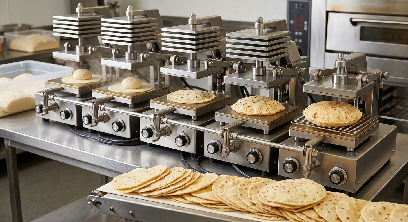 Chapati-making machine: How many pieces can it make in one hour?
