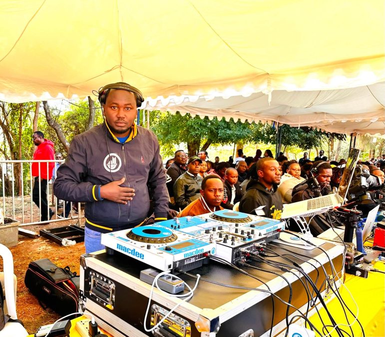 DJ Macdee during a past event. PHOTO/https://www.facebook.com/djmacdeetopmc