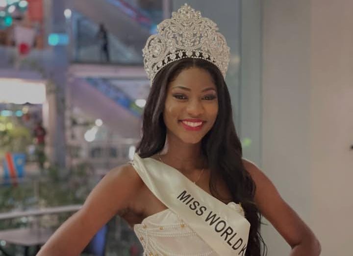 Former Miss World Kenya Grace Ramtu shares emotional reflection on her winning moment