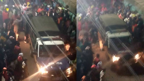 Video of moment police vehicle arrived to pick Stoopid Boy’s body breaks hearts online
