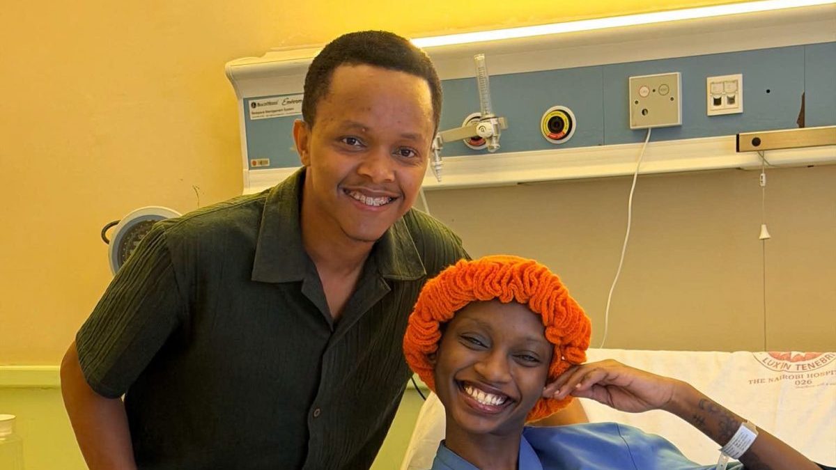 Kabugi makes heartfelt appeal to Kenyans after visiting Natalie in hospital