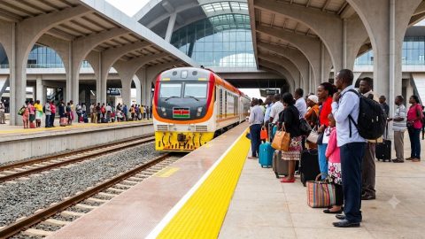 Why you should always stay behind the yellow lines at SGR stations
