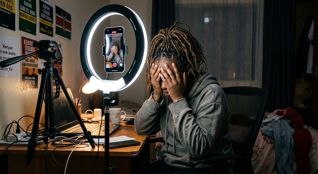Behind the screens: The mental health pressure facing Kenya’s content creators