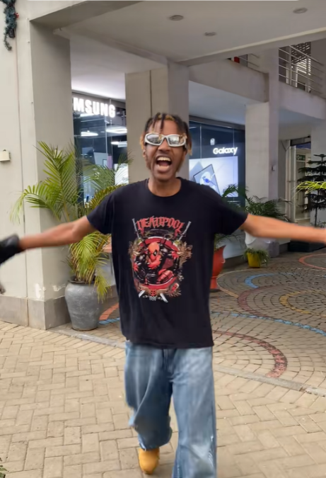 Tonka in Kilimani. PHOTOS/@tonkalive/TikTok.