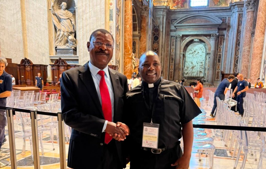 Moses Wetangula attending Papal audience at the Vatican. PHOTO/https://www.facebook.com/SpeakerMosesMasikaWetangula