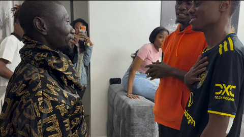 2Mbili and Stevo Simple Boy visit Young Blood Kamotho after successful surgery