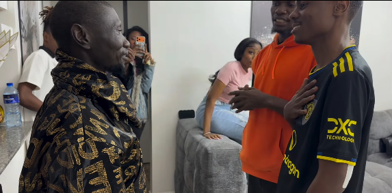 2Mbili and Stevo Simple Boy visit Young Blood Kamotho after successful surgery