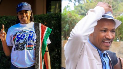 Abbie Zuena showers Babu Owino with praise, calls him mentor and friend