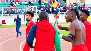 Why Abud Omar was involved in heated exchange with Harambee Stars kit manager in Eritrea draw