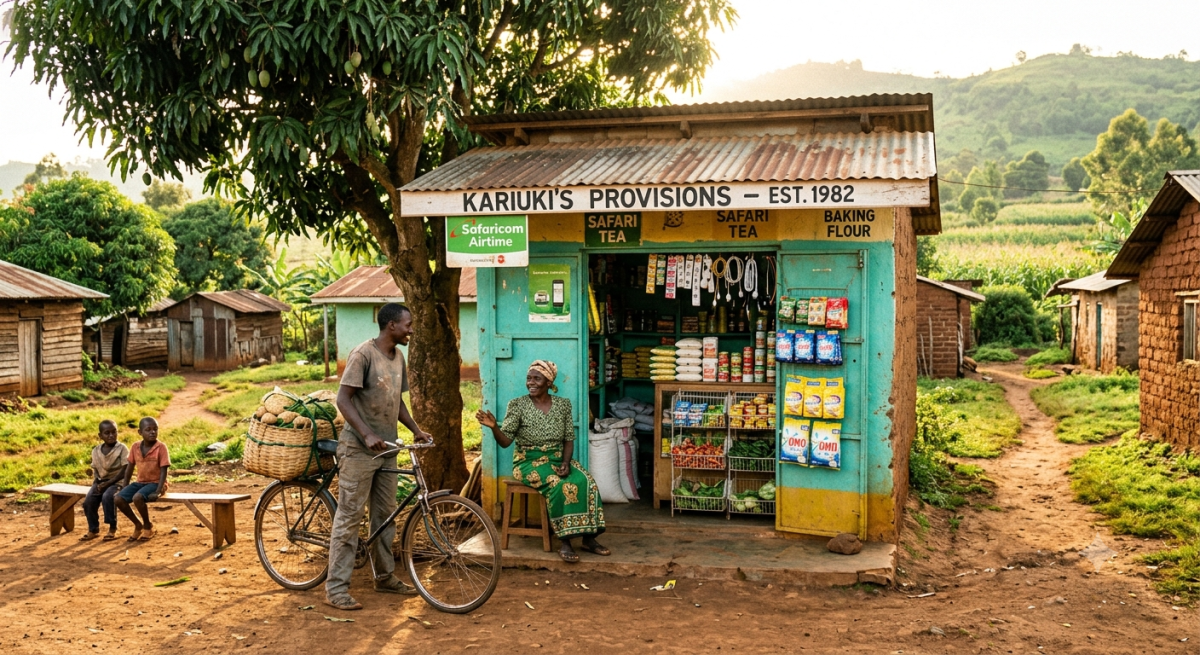 A small village shop,