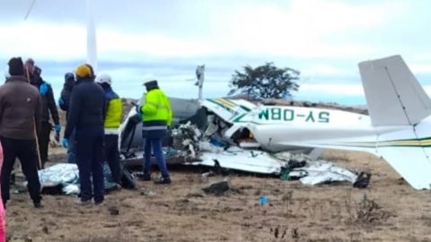 One feared dead as aircraft crash-lands near Ngong, Kajiado County