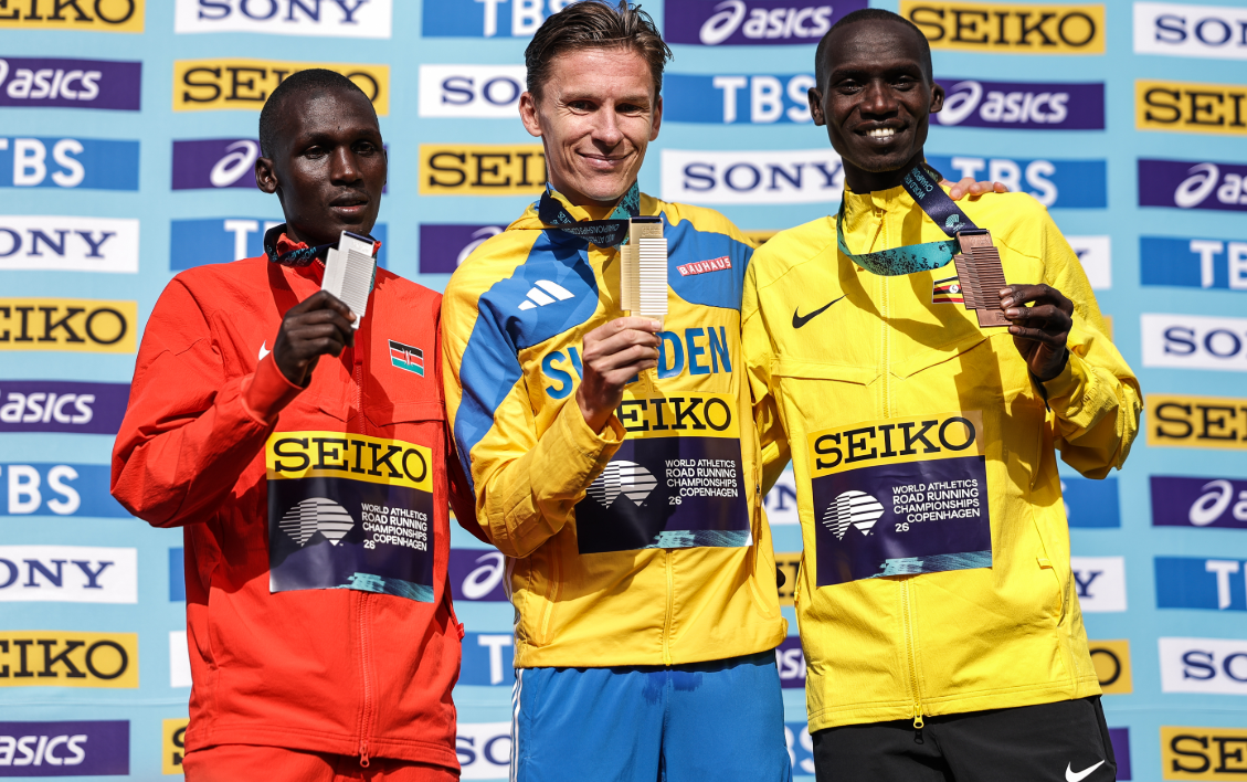 Swede Andreas Almgren stuns East African giants to claim Half Marathon crown in record time