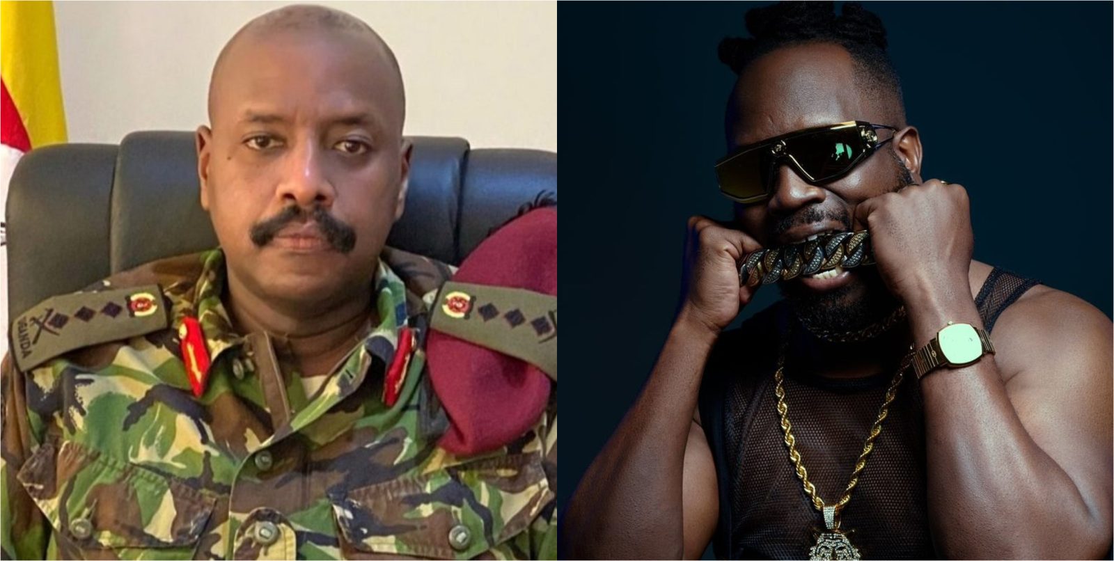 Muhoozi defends Bebe Cool and warns critics against attacking him