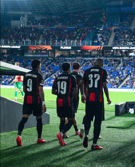 AFC Bournemouth players out of the tunnel for their Europa League clash with Real Sociedad on Thursday, September 16, 2026. PHOTO/https://www.facebook.com/afcb/photos