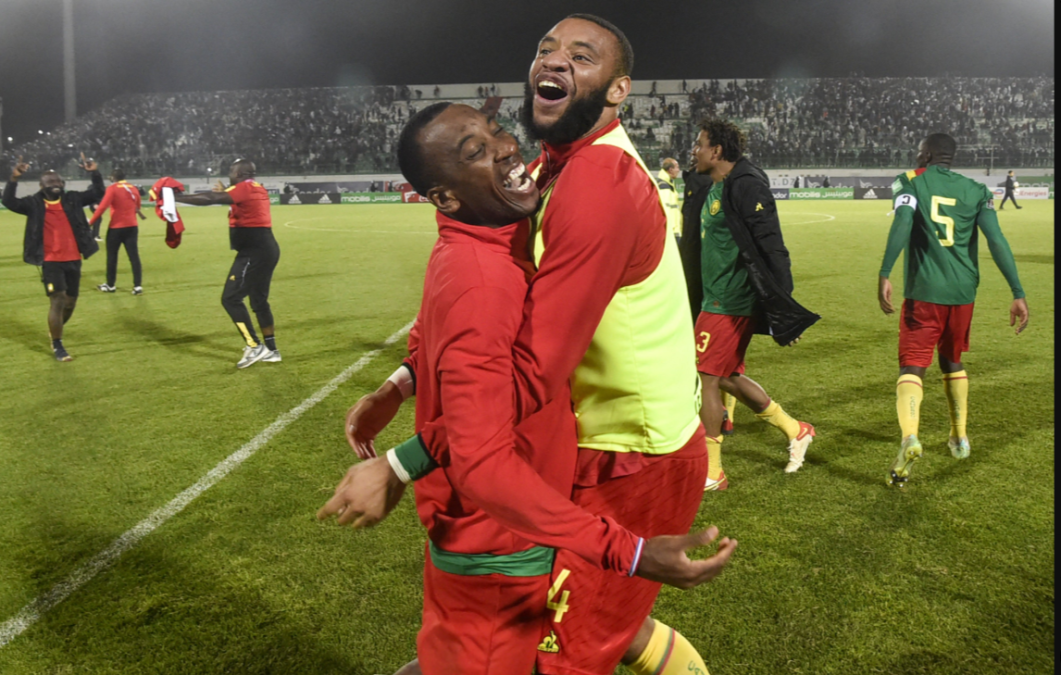 Cameroon players during a past match. PHOTO/https://x.com/ChampionsLeague