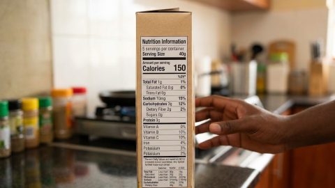 How to read a food nutrition label properly