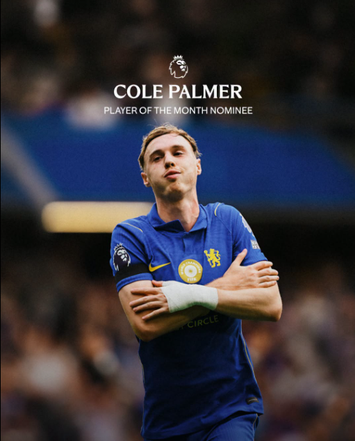 Cole Palmer was named Man of the Match in a previous league fixture between Chelsea and Brighton. PHOTO/https://www.facebook.com/ChelseaFC/photos