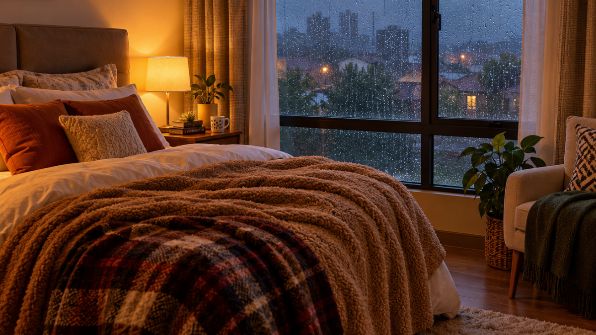 5 ways to make your bedroom more comfortable during cold nights