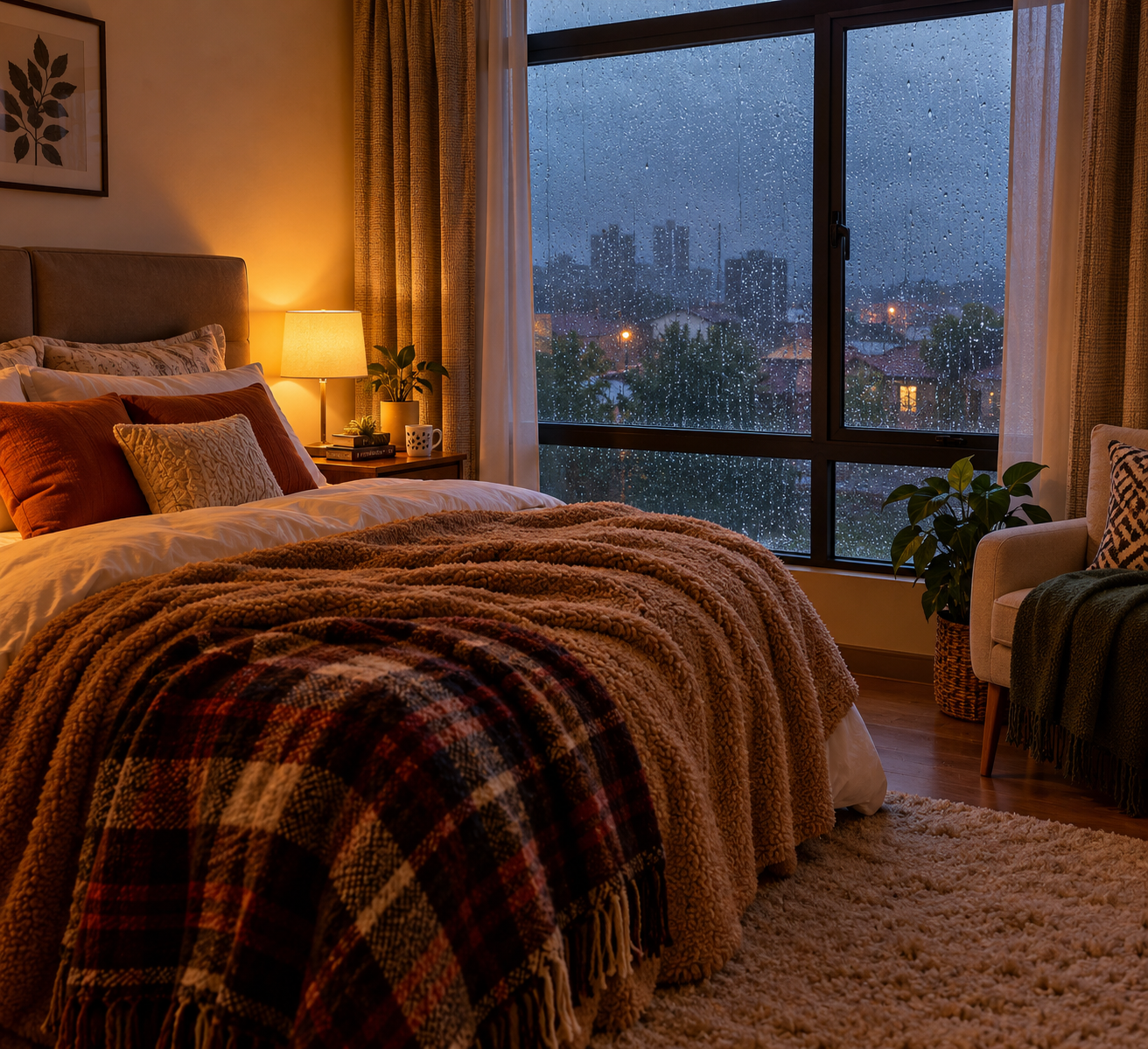 5 ways to make your bedroom more comfortable during cold nights