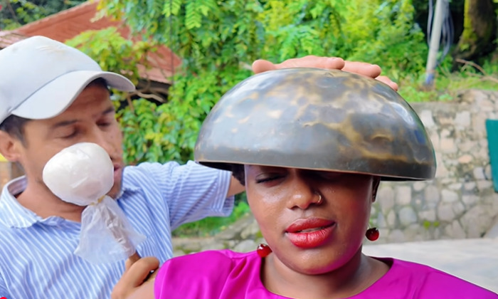 Travel YouTuber Diana Daisy in one of her Nepal vlogs. PHOTO/A screengrab by K24 Digital from @DianahDaisy on YouTube