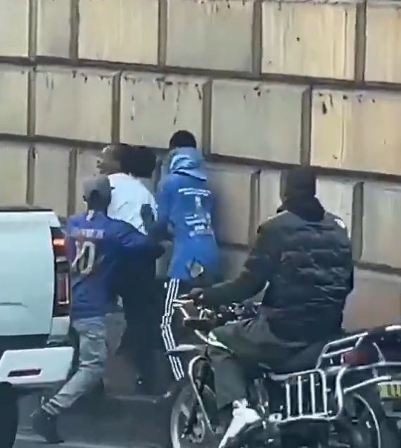 Outrage as viral video captures daylight robbery as men ambush woman near Globe Roundabout