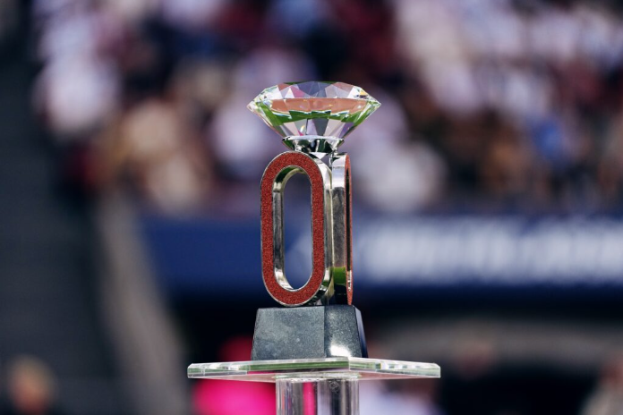 The Diamond League trophy. PHOTO/https://www.diamondleague.com