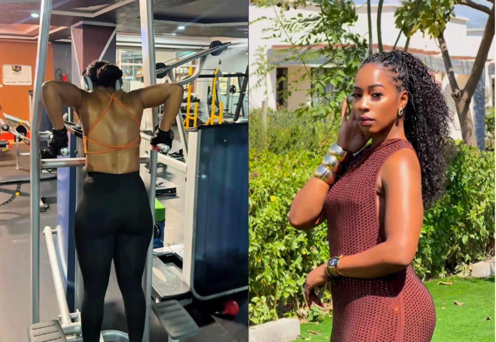 This kind of hard is addictive: Diana Marua shares fitness secret behind her transformation