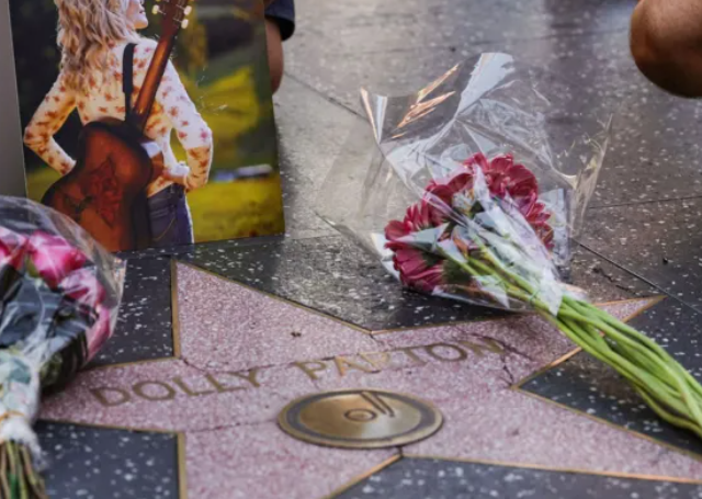 Dolly Parton gets new star on Hollywood Walk of Fame after vandalism