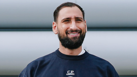 Manchester City goalkeeper Gianluigi Donnarumma. PHOTO/https://web.facebook.com/mancity/photos