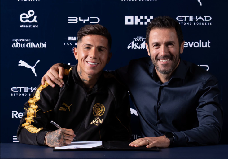 Enzo Fernandez taunts Chelsea after completing record Ksh21B move to Man City